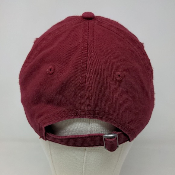 Harry Potter Men's Slideback Hat Red OSFM 14+ Embroidered Hogwarts Alumni Logo - Picture 5 of 8